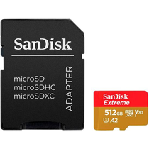 Cartão de Memória Sandisk Extreme Micro SDXC 512GB 190MB/s foto 1