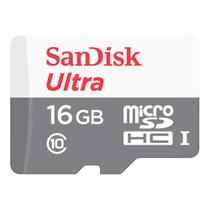 Cartão de Memória Sandisk Ultra Micro SDHC 16GB Classe 10