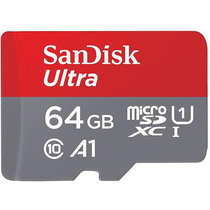 Cartão de Memória Sandisk Ultra Micro SDXC 64GB Classe 10 A1