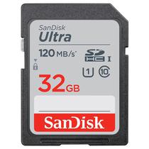 Cartão de Memória Sandisk Ultra SDHC 32GB Classe 10 120MB/s