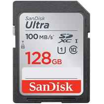 Cartão de Memória Sandisk Ultra SDXC 128GB Classe 10 100MB/s