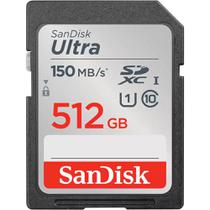 Cartão de Memória Sandisk Ultra SDXC 512GB Classe 10 150MB/s