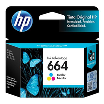 Cartucho de Tinta HP 664 F6V28AL Colorido