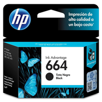 Cartucho de Tinta HP 664 F6V29AL Preto foto principal