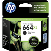 Cartucho de Tinta HP 664XL F6V31AL Preto