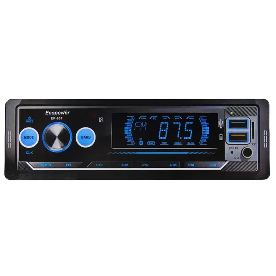 CD Player Automotivo Ecopower EP-657 SD / USB / Bluetooth / MP3 foto principal