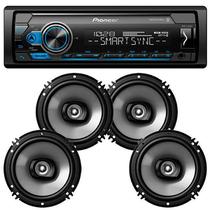 CD Player Automotivo Pioneer Kit MXT-S3166BT USB / Bluetooth / MP3