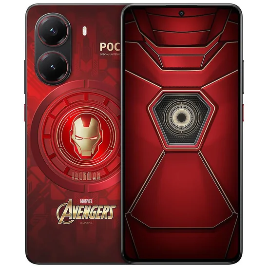 Celular Xiaomi Poco X7 Pro Dual Chip 512GB 5G Global - Iron Man Edition