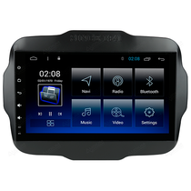 Central Multimídia Aikon 8.8 DSP Android 8.1 Jeep Renegade ASF-23047W foto principal