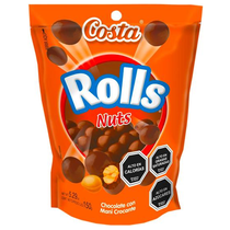 Chocolate Costa Rolls Nuts 150G