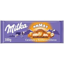 Chocolate Milka Caramelo Y Avellanas Enteras 300G