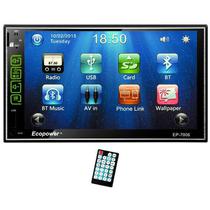 DVD Player Automotivo Ecopower EP-7006 7.0" SD / USB / Bluetooth