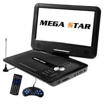 DVD Player Portátil Mega Star DVD-9880 9.8" SD / USB