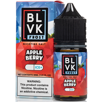 Essência para Vaper BLVK Frost Salt Apple Berry Ice+ 30ML