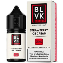 Essência para Vaper BLVK Dessert Salt Strawberry Ice Cream 30ML