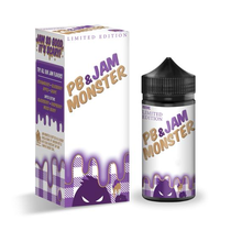Essência para Vaper Monster Vape Labs PB & Jam Monster Grape 100ML