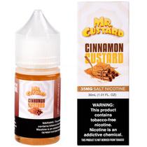 Essência para Vaper MR. Custard Salt Cinnamon Custard 30ML