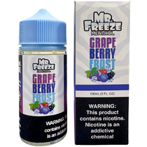 Essência para Vaper MR. Freeze Menthol Grape Berry Frost 100ML