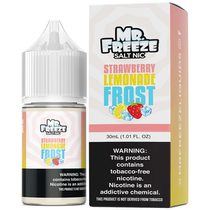 Essência para Vaper MR. Freeze Salt Strawberry Lemonade Frost 30ML