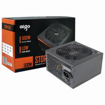 Fonte Aigo ATX Storm S500 80 Plus White 500W