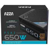 Fonte Azza ATX PSAZ-650W 80 Plus Bronze 650W foto 1