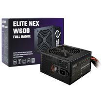 Fonte Cooler Master ATX Elite Nex W600 600W foto principal