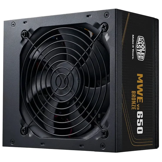Fonte Cooler Master ATX MWE Bronze 650 V3 80 Plus Bronze 650W foto 1