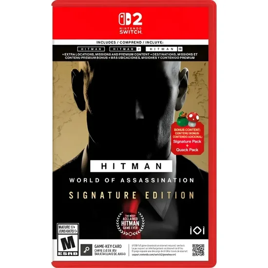 Game Hitman World of Assassination Signature Edition Nintendo Switch 2
