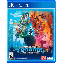 Game Minecraft Legends Deluxe Edition Playstation 4 foto principal