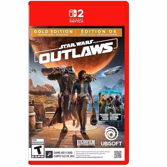 Game Star Wars Outlaws Gold Edition Nintendo Switch 2