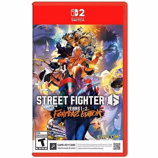 Game Street Fighter 6 Years 1-2 Fighters Edition Nintendo Switch 2