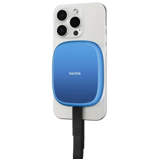 Disco Duro Externo Sandisk Creator Phone 1TB USB-C 3.2 foto 1