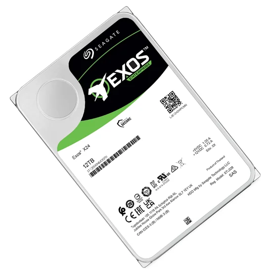 Disco Duro Seagate Exos X24 Enterprise ST12000NM007H 12TB 3.5" 7200RPM 512MB foto 1