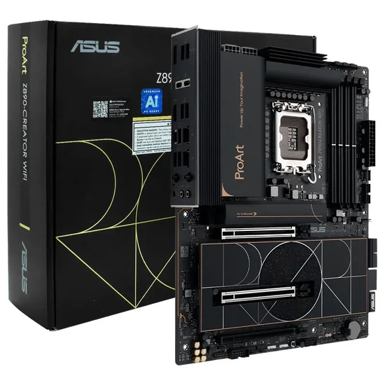 Placa Mãe Asus ProArt Z890-Creator Wi-Fi Intel Soquete LGA 1851