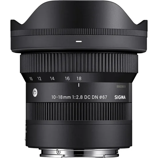 Lente Sigma 10-18mm f/2.8 DC DN para Sony foto principal