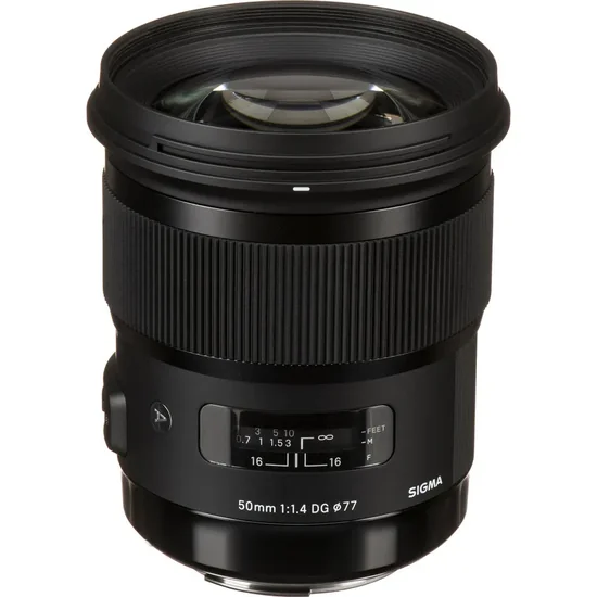 Lente Sigma 50mm f/1.4 DG HSM ART para Canon