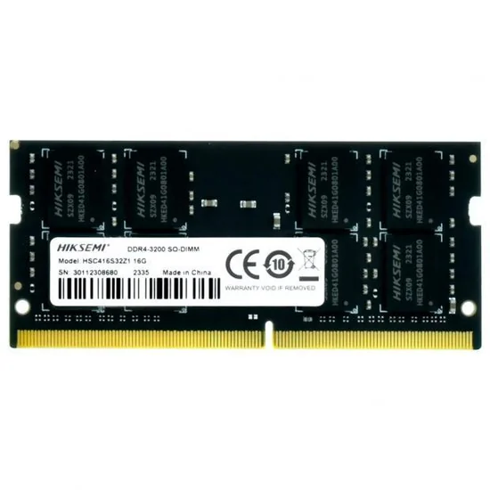 Memória Hiksemi Hiker DDR4 16GB 3200MHz Notebook HSC416S32Z1