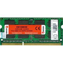 Memória Keepdata DDR3 4GB 1333MHz Notebook KD13S9/4G foto principal