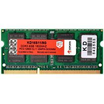 Memória Keepdata DDR3 8GB 1600MHz Notebook KD16S11/8G foto principal