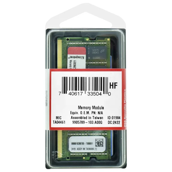 Memoria Kingston DDR5 16GB 5600MHz Notebook KCP556SS8-16 foto 2