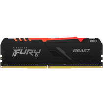 Memória Kingston Fury Beast RGB DDR4 8GB 2666MHz