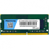 Memória Macroway DDR4 32GB 2666MHz Notebook foto principal