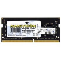 Memória Markvision DDR4 8GB 3200MHz Notebook MVD48192MSD-32