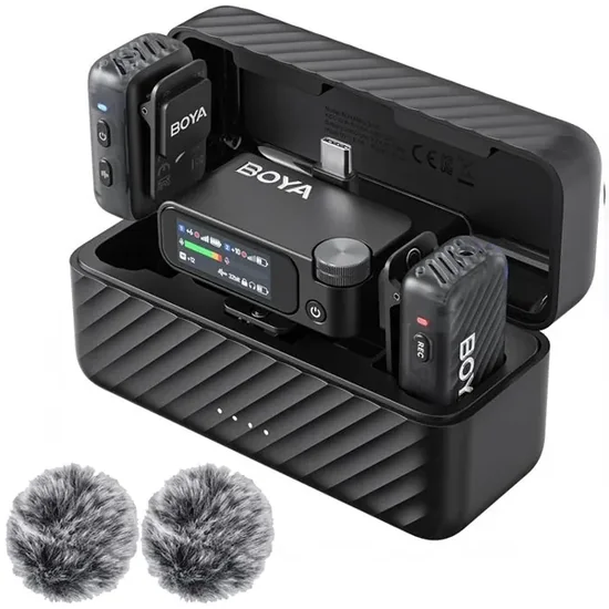Microfone Boya Boyamic 2-01 USB-C