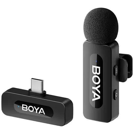 Microfone Boya BY-V10 USB-C