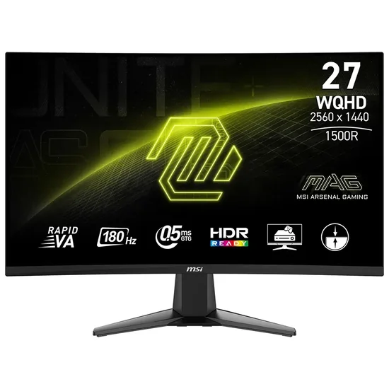 Monitor MSI LED MAG 27CQ6F WQHD 27" Curvo foto principal