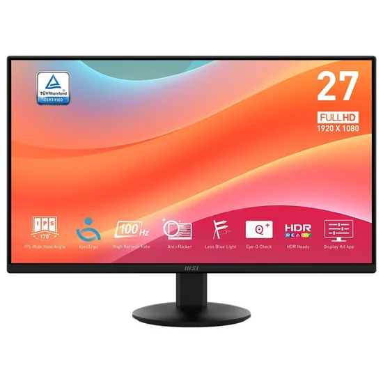Monitor MSI Pro LED MP272L Full HD 27"