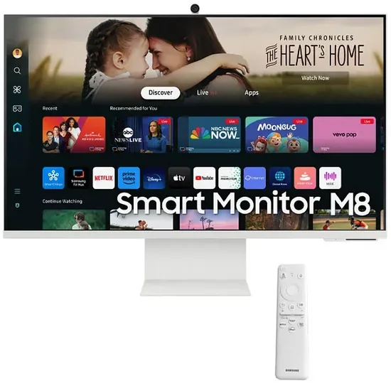 Monitor Samsung M8 LED LS32DM801UN Ultra HD 32" 4K foto principal