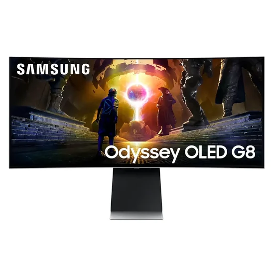 Monitor Samsung Odyssey G8 OLED LS34DG856SNXZA UWQHD 34" Curvo