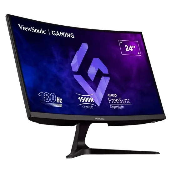 Monitor Viewsonic LED VX2418C Full HD 24" Curvo foto 1